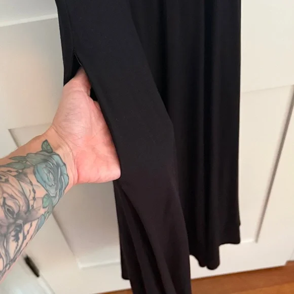 Reformation Classic Black Midi Dress - Picture 3 of 5
